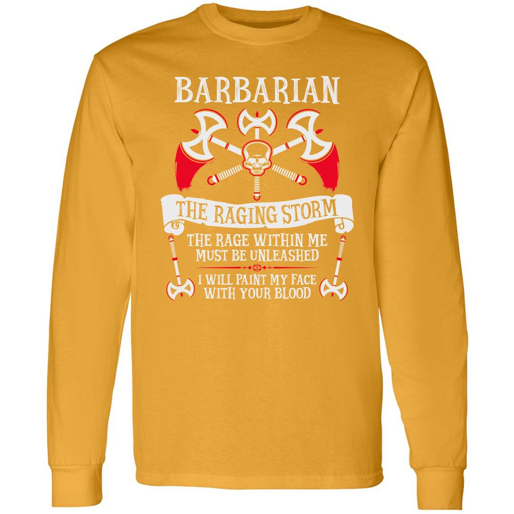 Long Sleeve T-Shirt - KL4RKPSK - Gold - 9