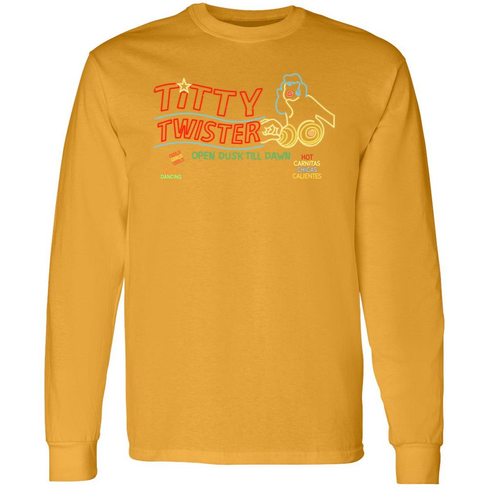 Long Sleeve T-Shirt - GJUTWFY4 - Gold - 9