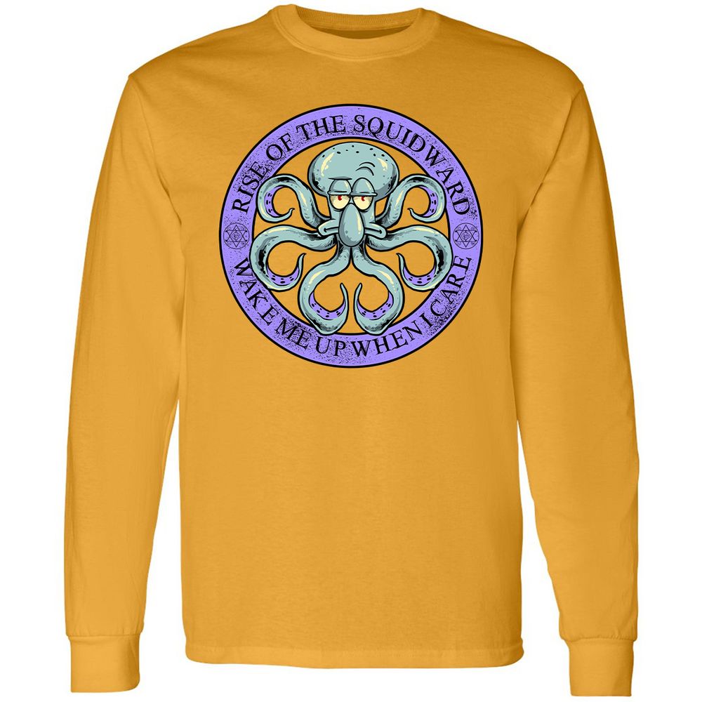 Long Sleeve T-Shirt - W2RMNTBE - Gold - 9