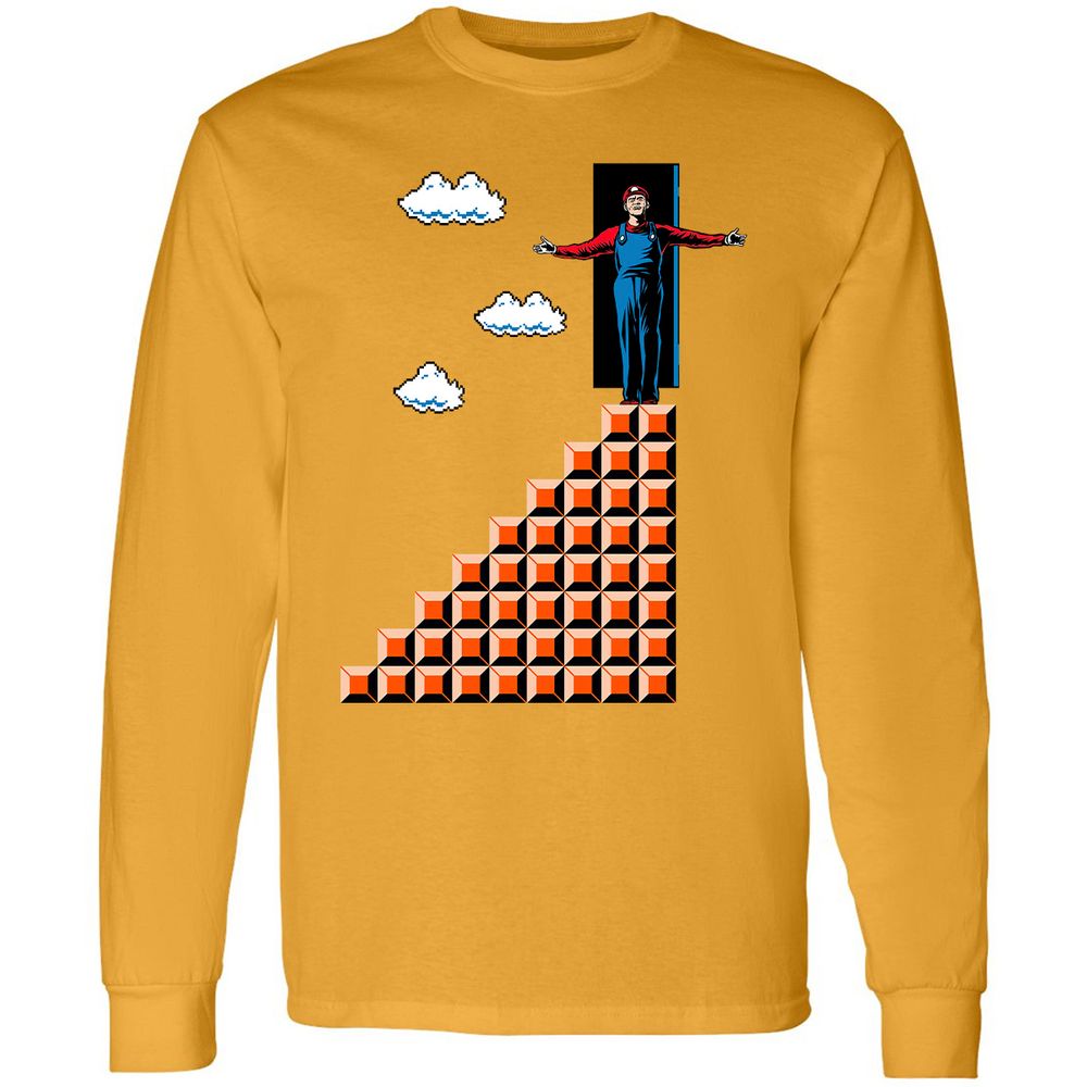 Long Sleeve T-Shirt - YW313TCS - Gold - 9