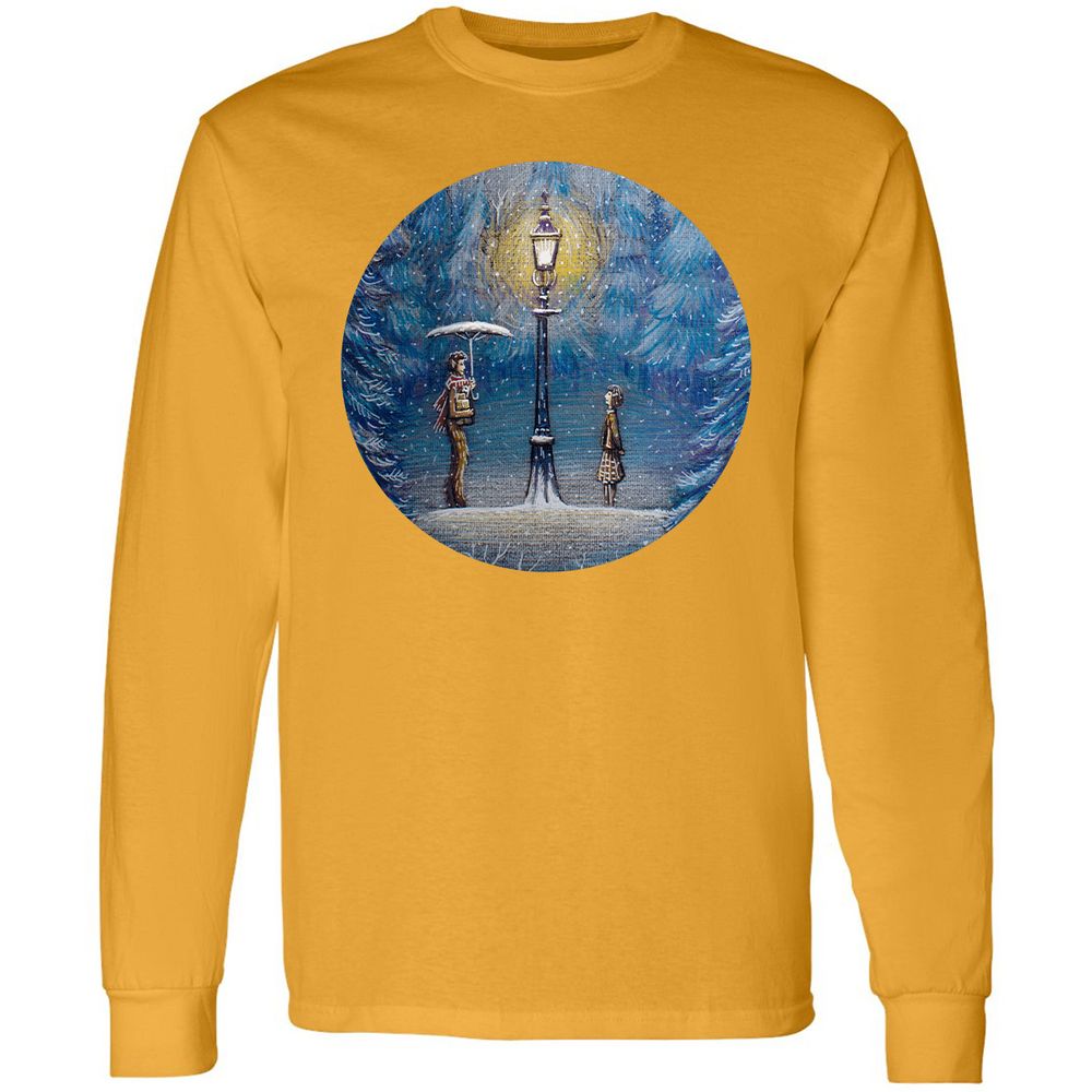 Long Sleeve T-Shirt - K3JVVLNT - Gold - 9