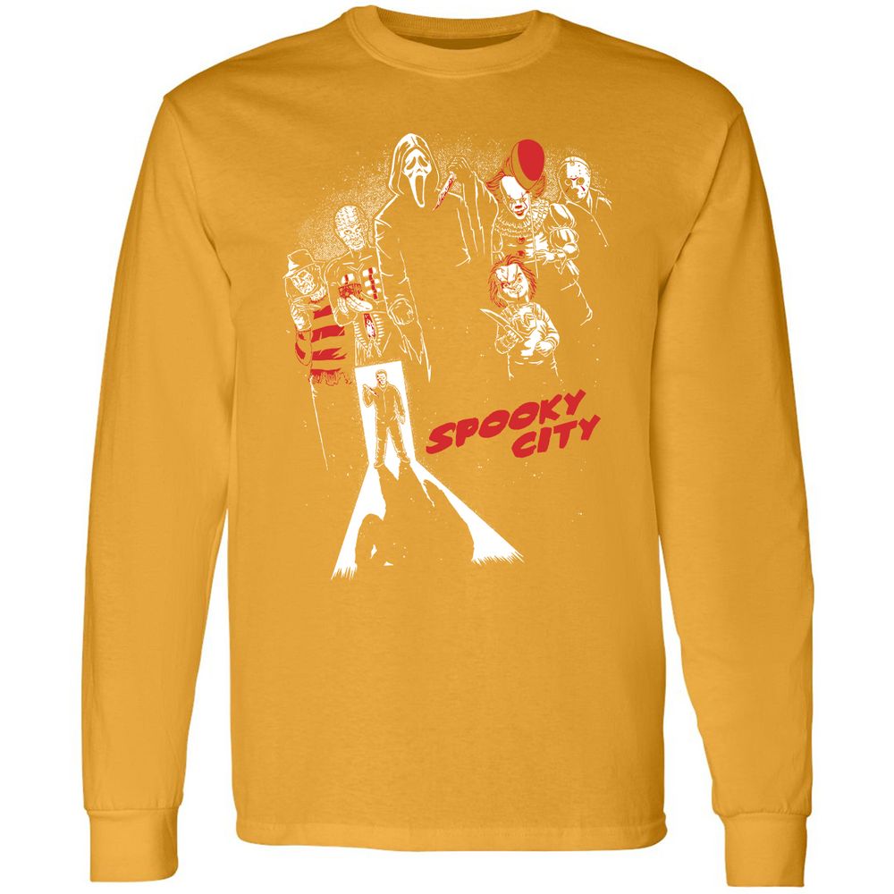 Long Sleeve T-Shirt - PBSVUP7C - Gold - 9