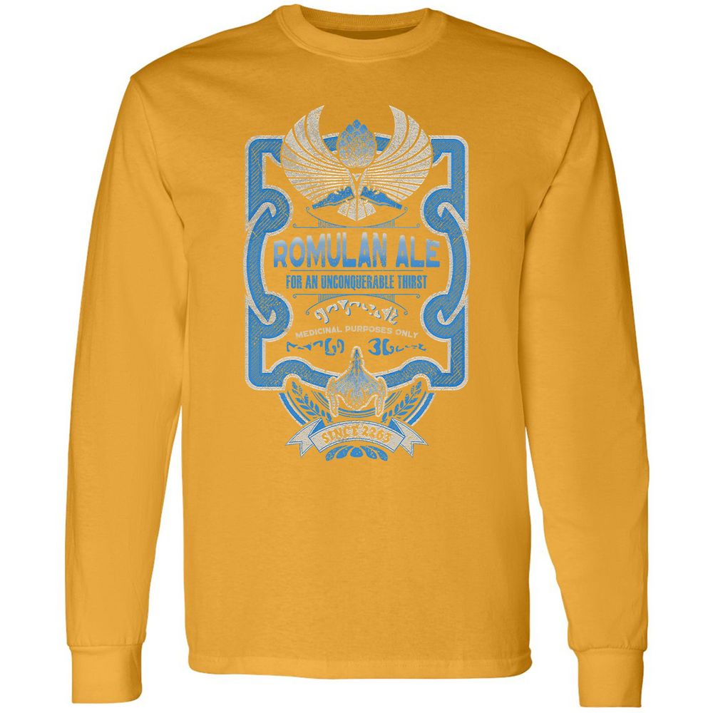 Long Sleeve T-Shirt - 5PZQLQC3 - Gold - 9
