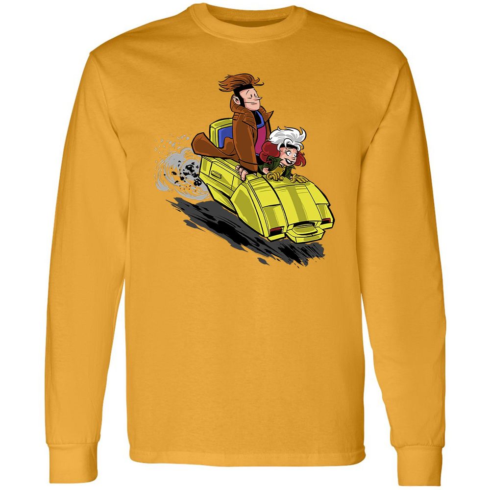 Long Sleeve T-Shirt - BYWG6W9C - Gold - 9