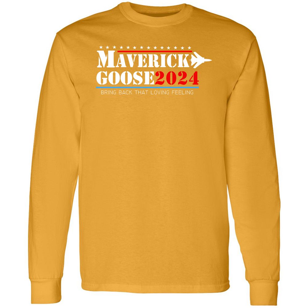 Long Sleeve T-Shirt - 7XLJUFU8 - Gold - 9