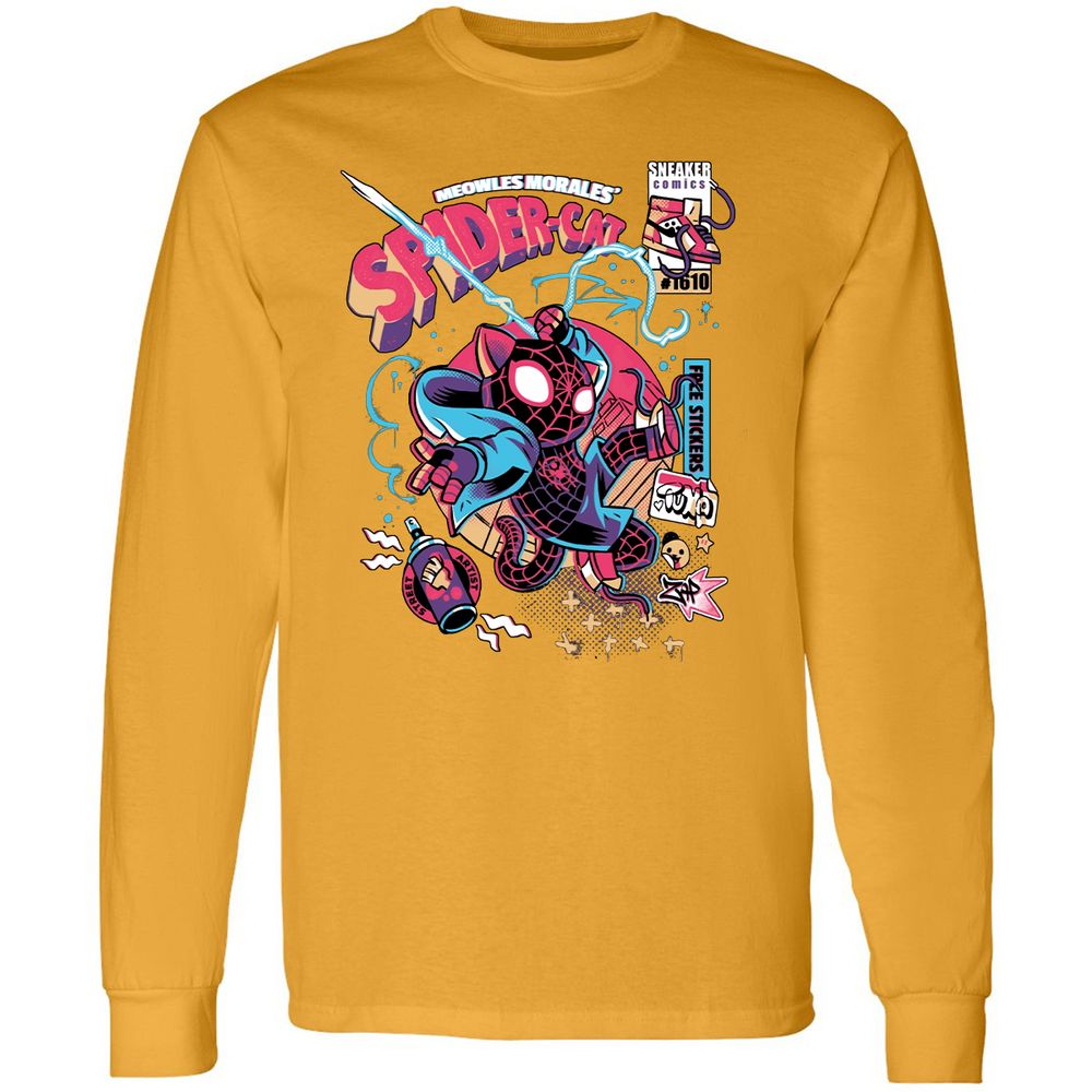 Long Sleeve T-Shirt - MVNJP713 - Gold - 9