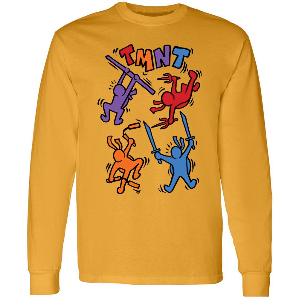 Long Sleeve T-Shirt - AVSX8JQS - Gold - 9