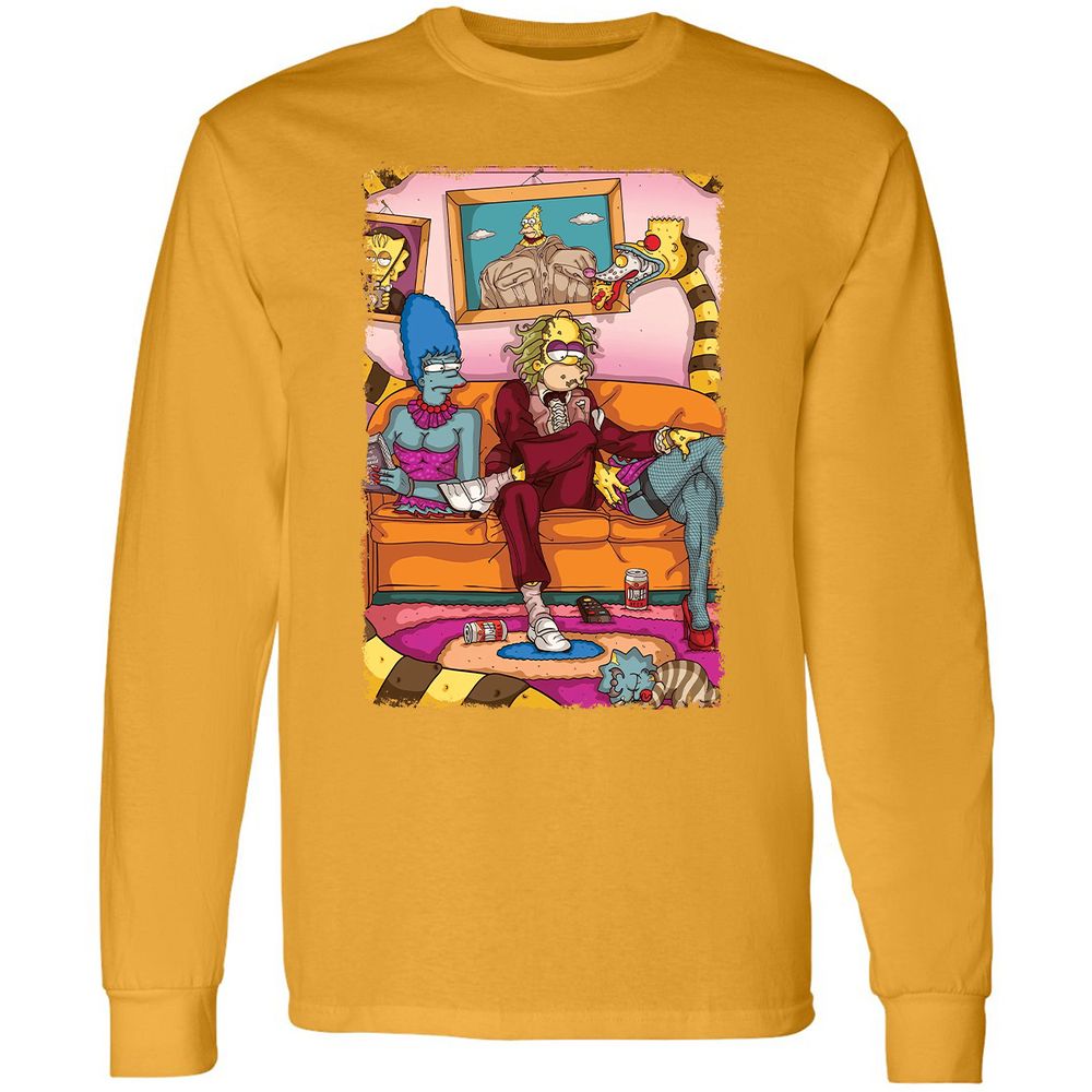 Long Sleeve T-Shirt - 21TJ8W3V - Gold - 9