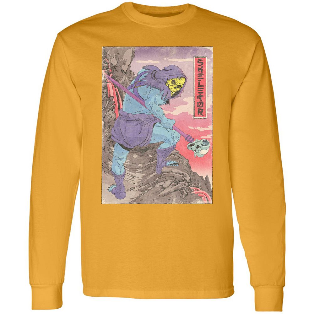 Long Sleeve T-Shirt - GWNTJHEJ - Gold - 9