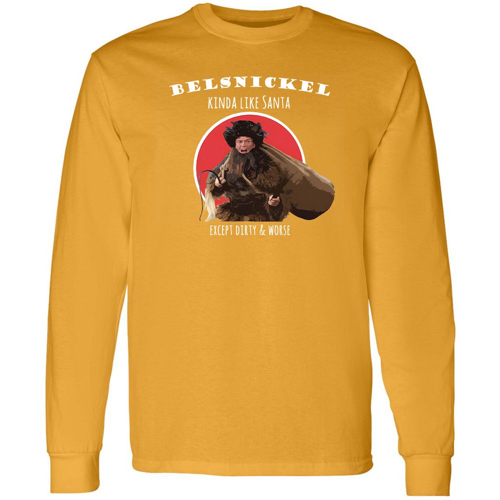 Long Sleeve T-Shirt - ZGZZLW8N - Gold - 9