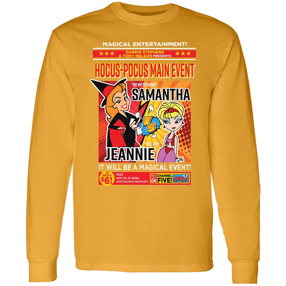 Long Sleeve T-Shirt - H57WBUNW - Gold - 9