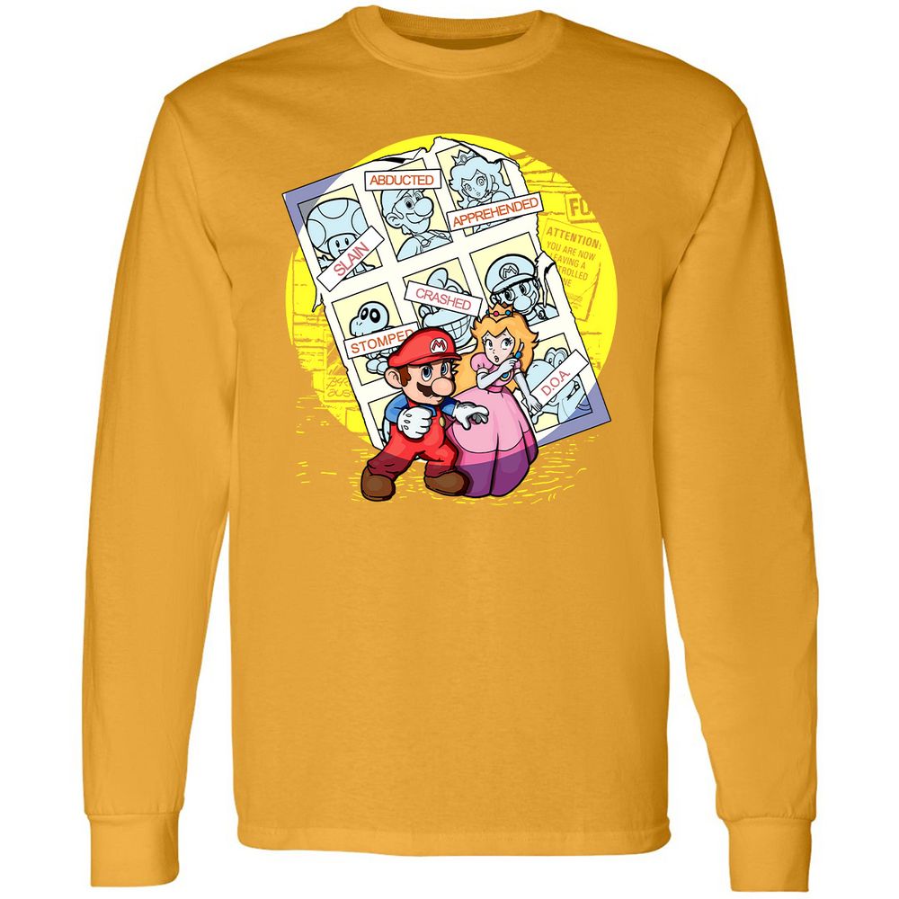 Long Sleeve T-Shirt - HP3GL6XE - Gold - 9
