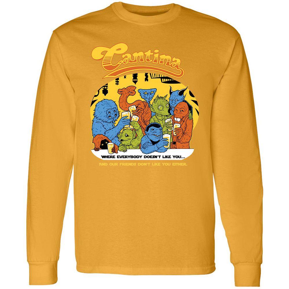 Long Sleeve T-Shirt - A5ALZUV2 - Gold - 9