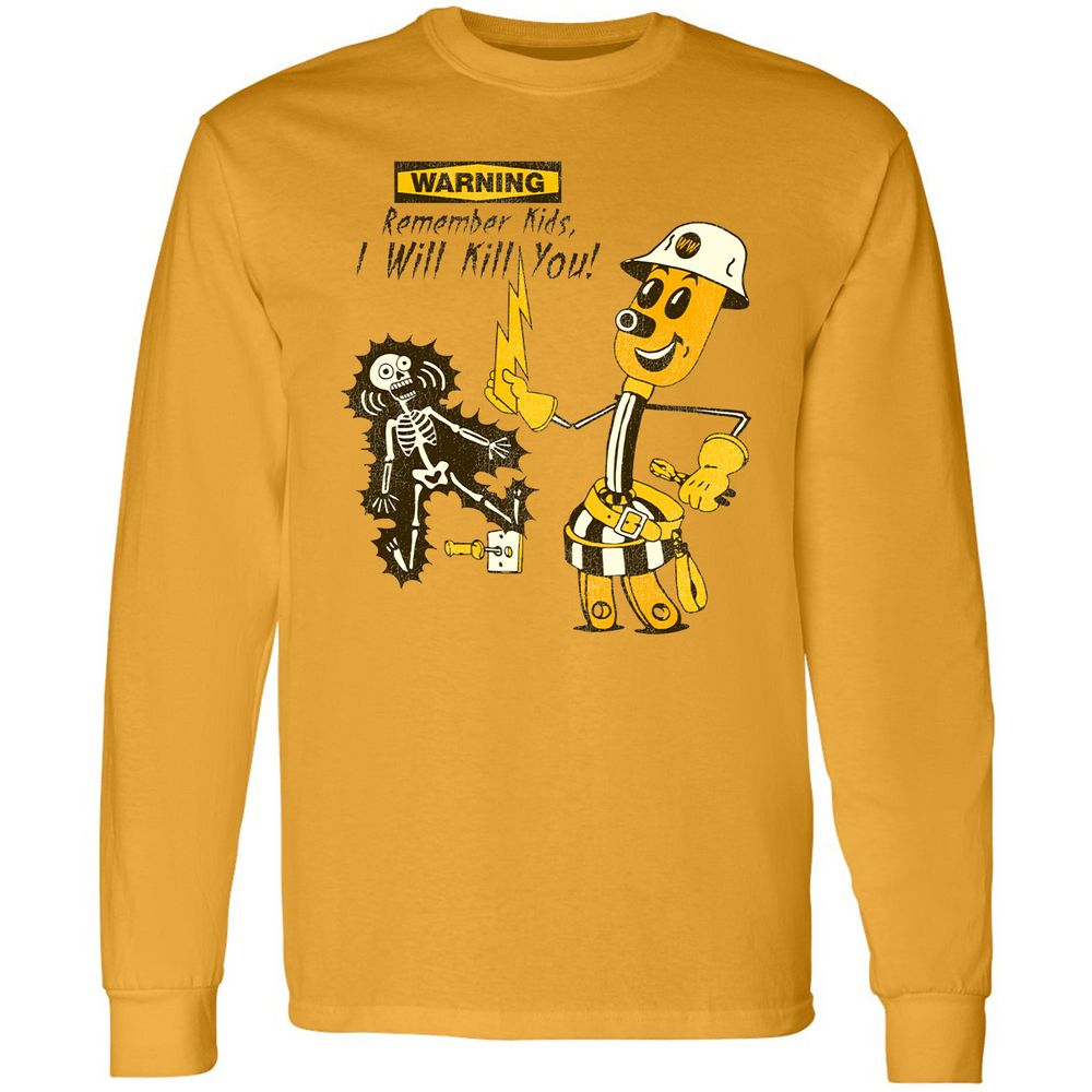 Long Sleeve T-Shirt - CX9RW1SA - Gold - 9