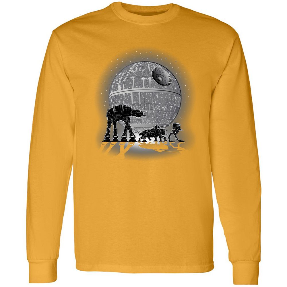 Long Sleeve T-Shirt - NGSWCZLS - Gold - 9