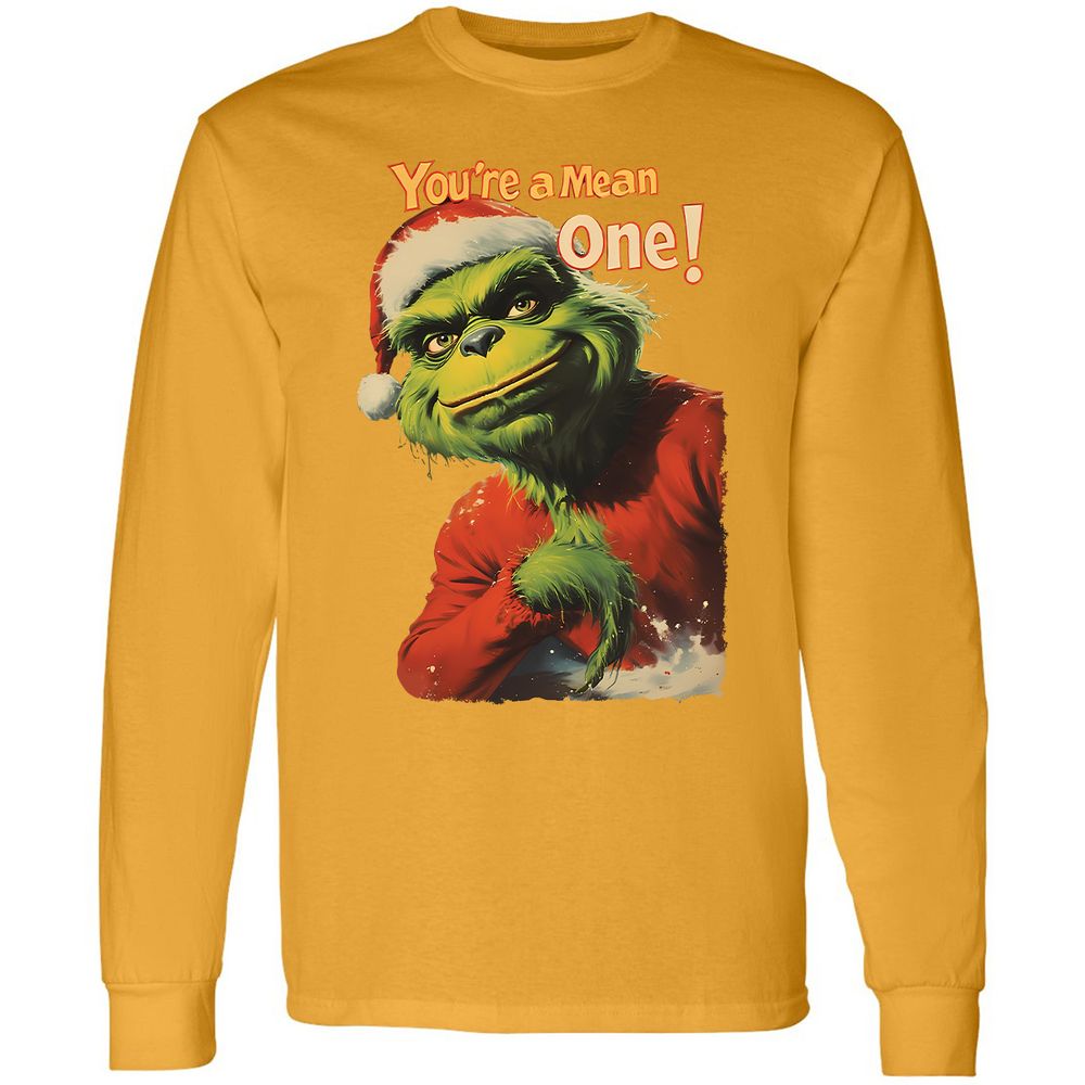 Long Sleeve T-Shirt - MSMGJGFS - Gold - 9