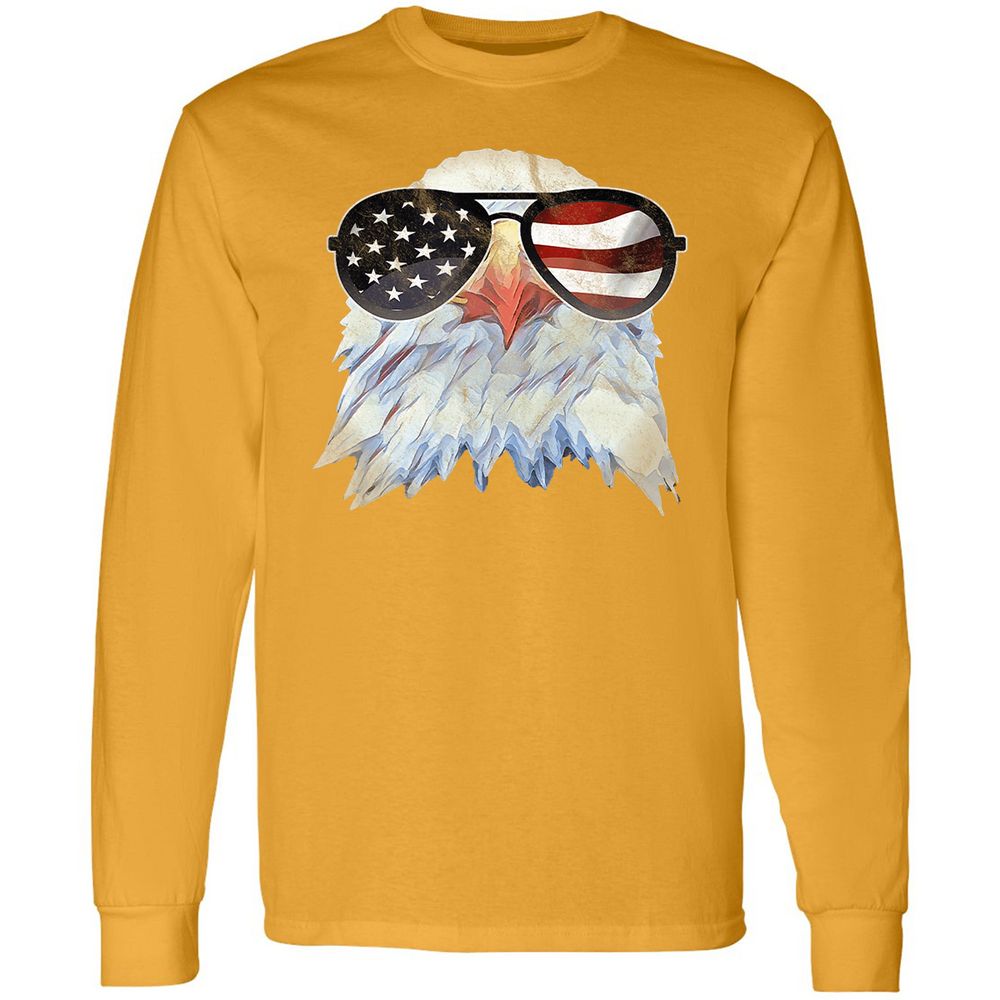 Long Sleeve T-Shirt - JBC44FKQ - Gold - 9