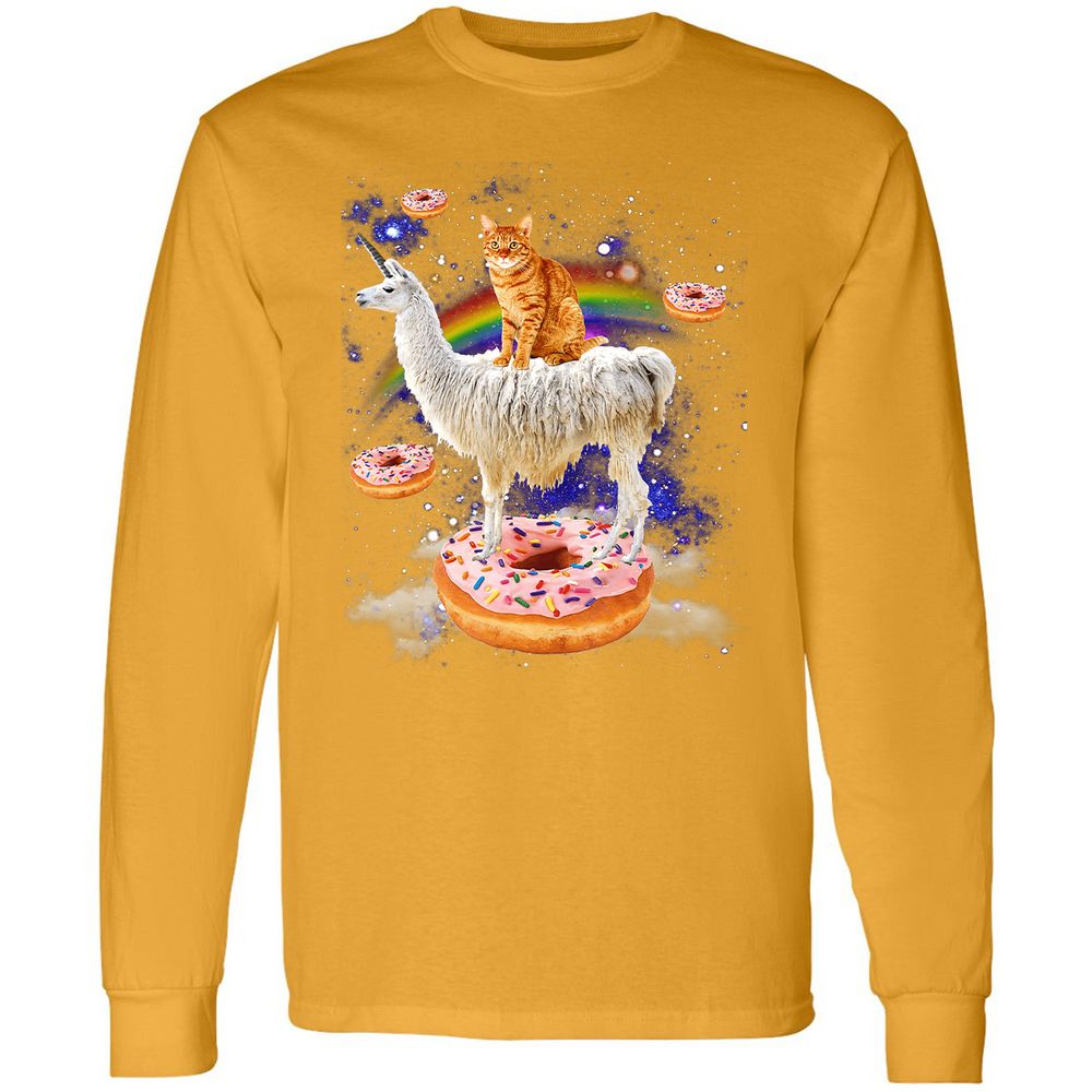 Long Sleeve T-Shirt - 87Y31KSB - Gold - 9