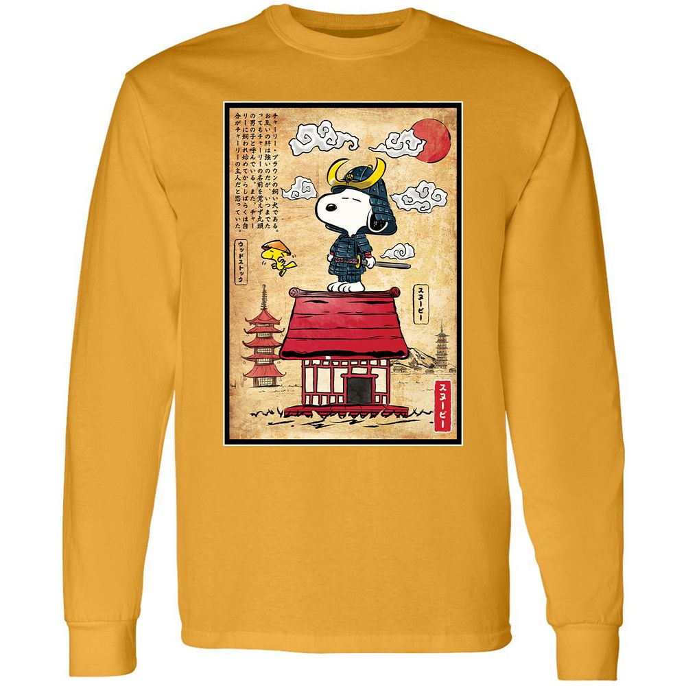 Long Sleeve T-Shirt - J4DTRB4V - Gold - 9