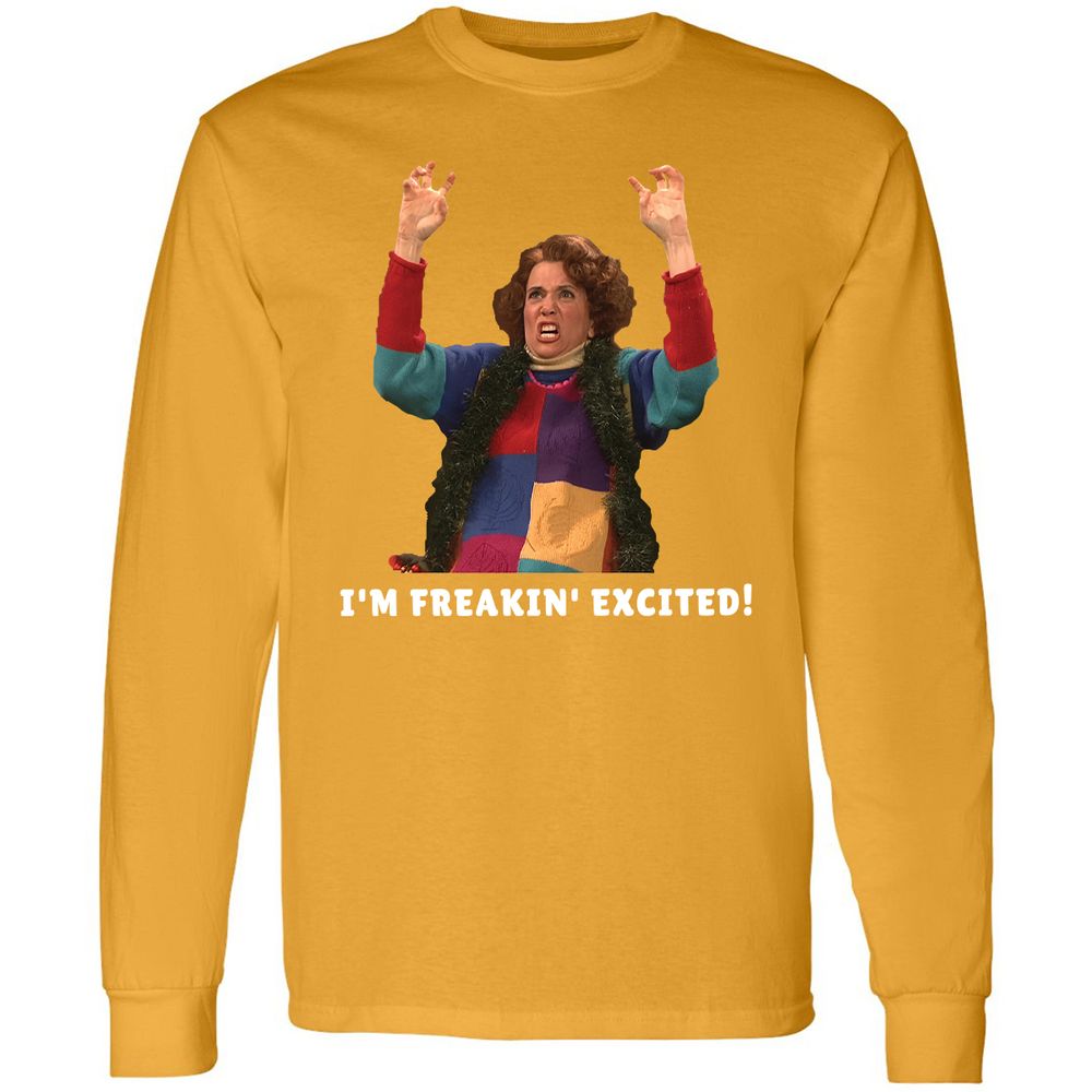 Long Sleeve T-Shirt - 7VS7ZPPQ - Gold - 9