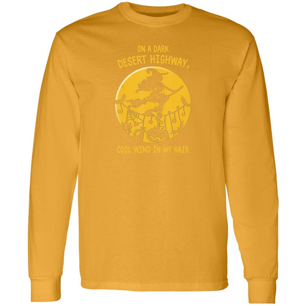 Long Sleeve T-Shirt - WENM854U - Gold - 9
