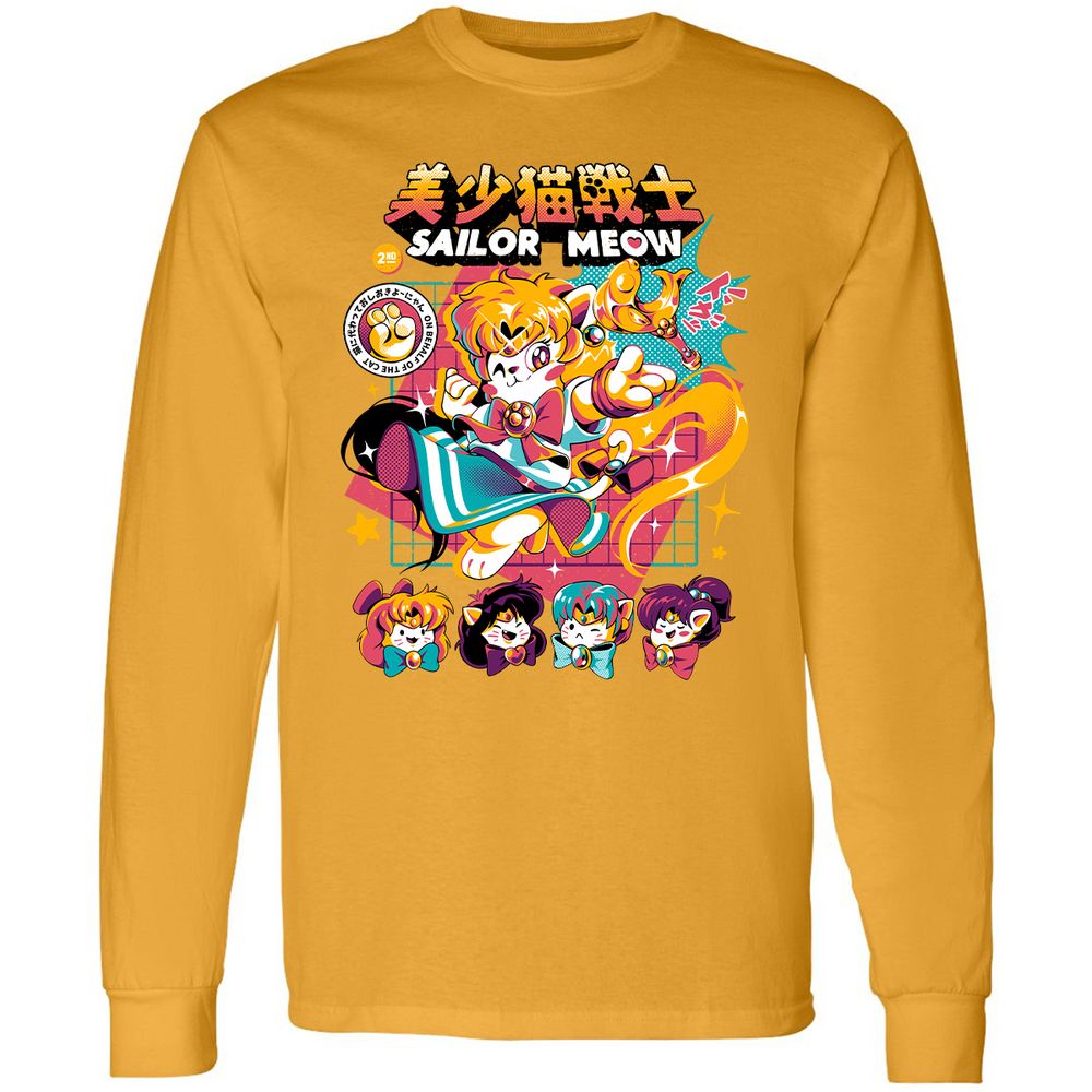 Long Sleeve T-Shirt - 3NFUD4CA - Gold - 9