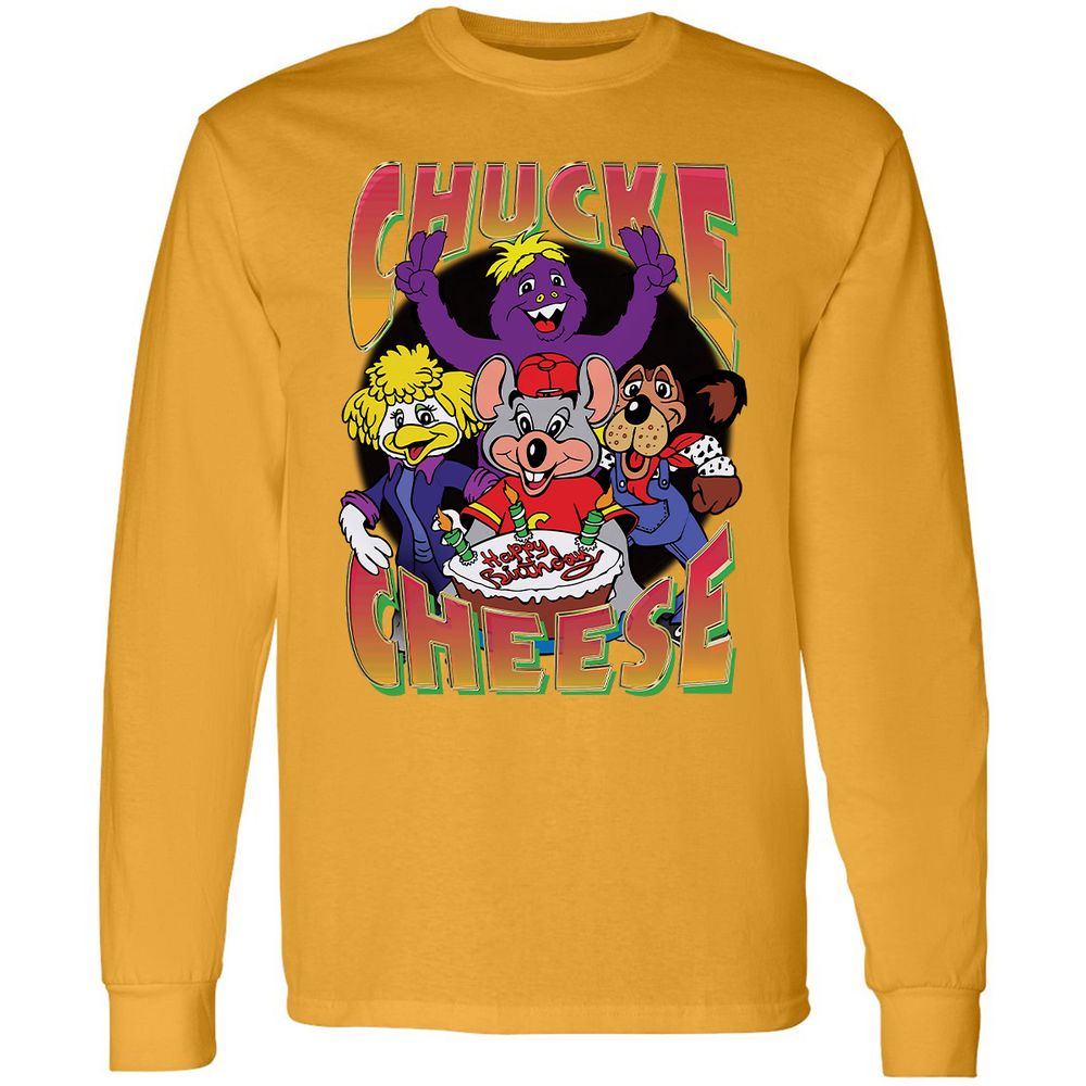 Long Sleeve T-Shirt - 35VHX47E - Gold - 9