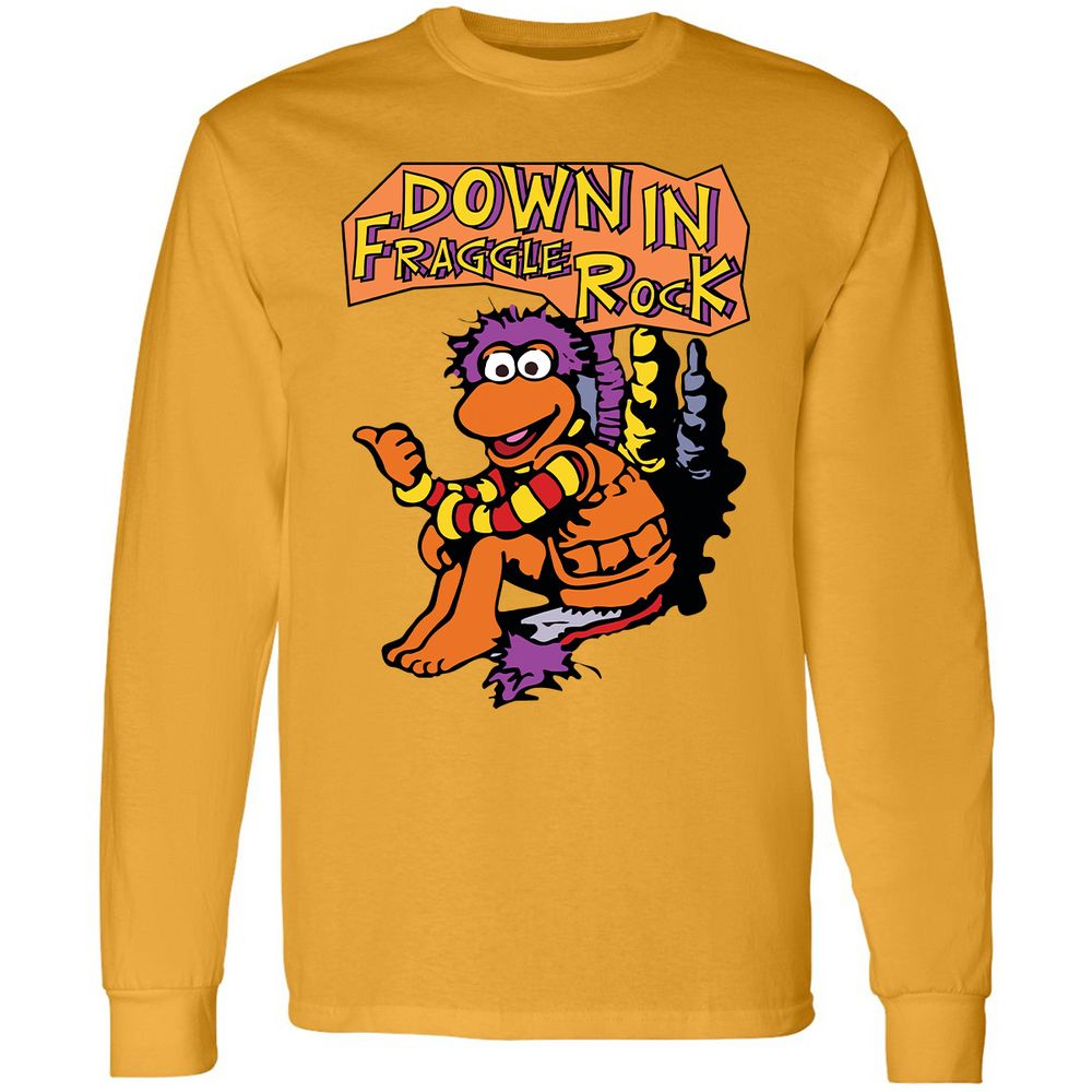 Long Sleeve T-Shirt - L9MCYS8D - Gold - 9