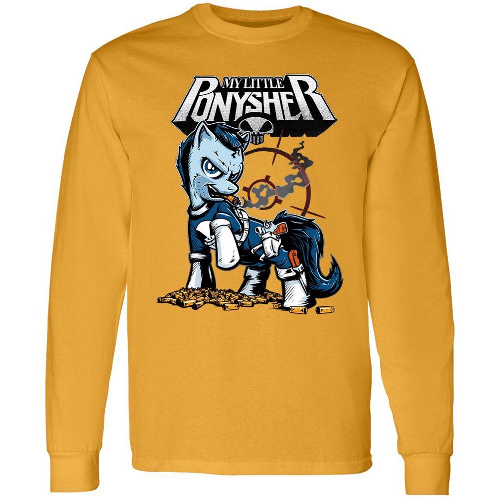 Long Sleeve T-Shirt - CB3EJ9YZ - Gold - 9