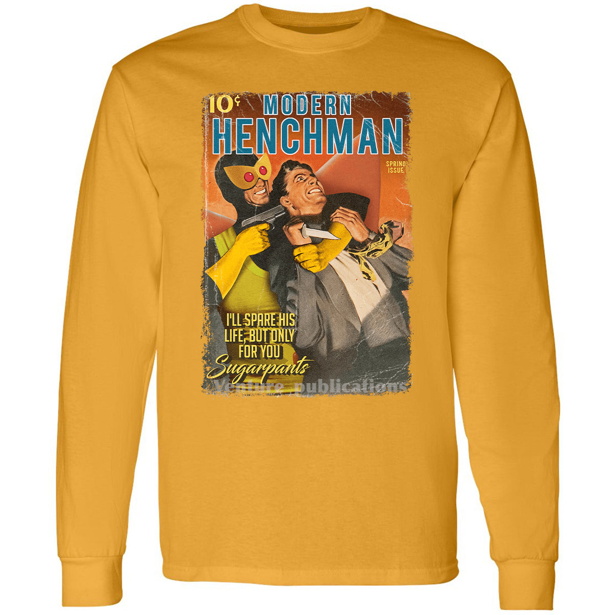 Long Sleeve T-Shirt - P1HT2K2P - Gold - 9