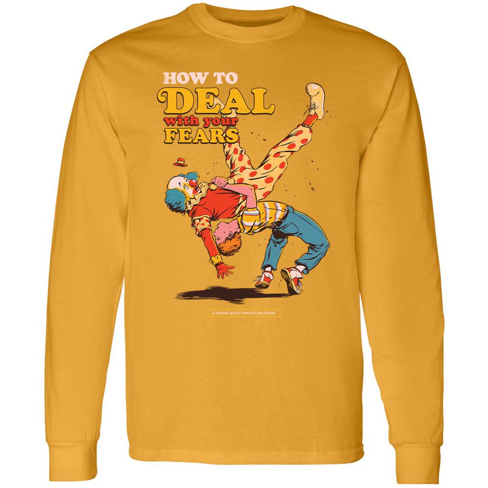 Long Sleeve T-Shirt - 82ZMA3BJ - Gold - 9