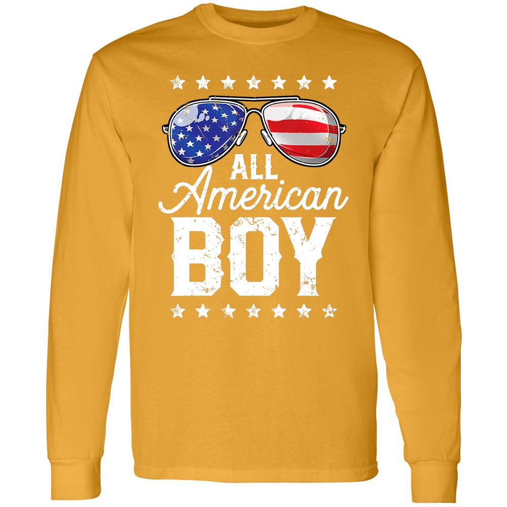 Long Sleeve T-Shirt - UBBY164H - Gold - 9