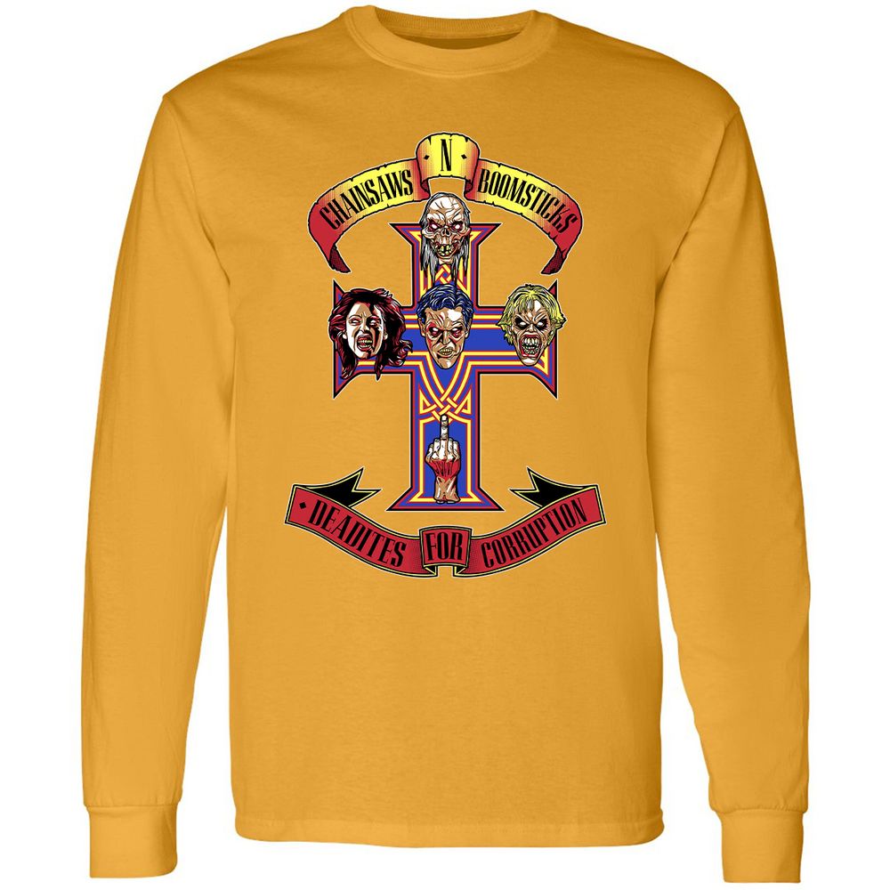 Long Sleeve T-Shirt - 396TMNPN - Gold - 9