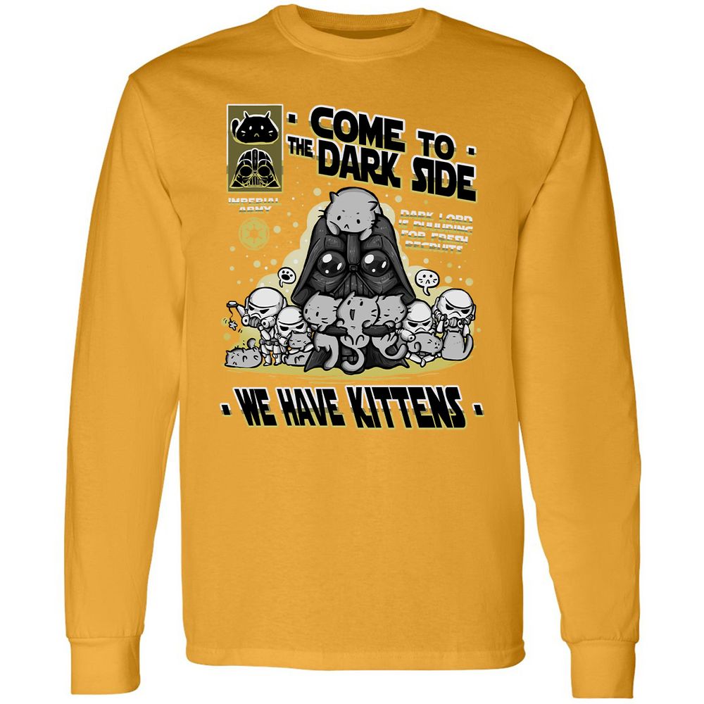 Long Sleeve T-Shirt - AFX8CQR4 - Gold - 9