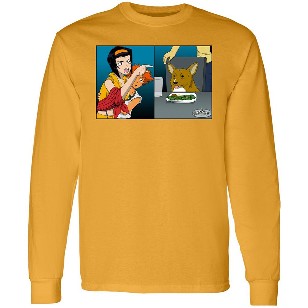 Long Sleeve T-Shirt - JWW2FF1P - Gold - 9