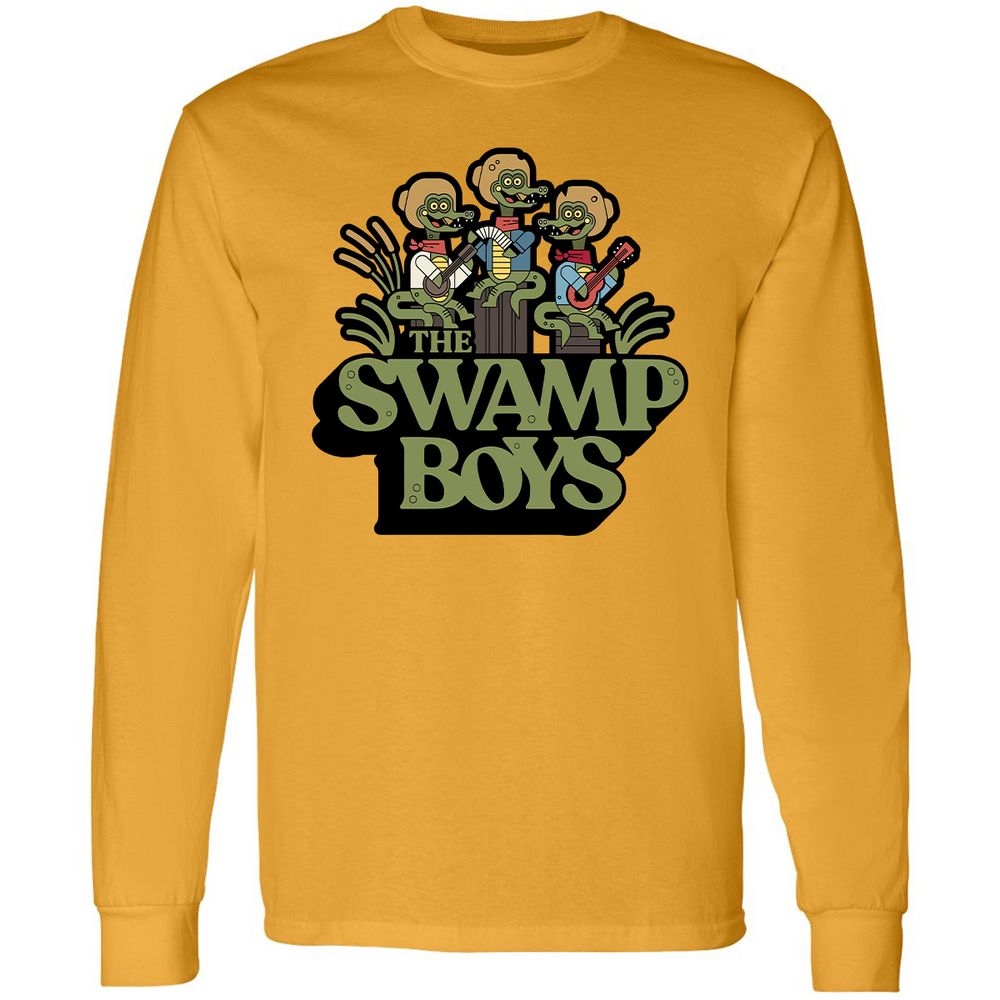 Long Sleeve T-Shirt - 7Y2XTSWU - Gold - 9