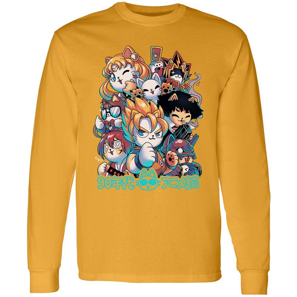 Long Sleeve T-Shirt - AYKZNYGT - Gold - 9