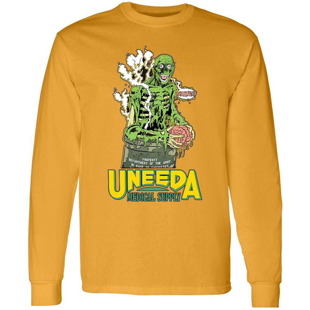 Long Sleeve T-Shirt - F67PURP9 - Gold - 9