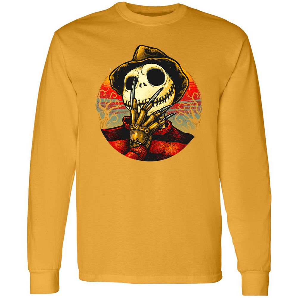 Long Sleeve T-Shirt - BCWZCSZW - Gold - 9