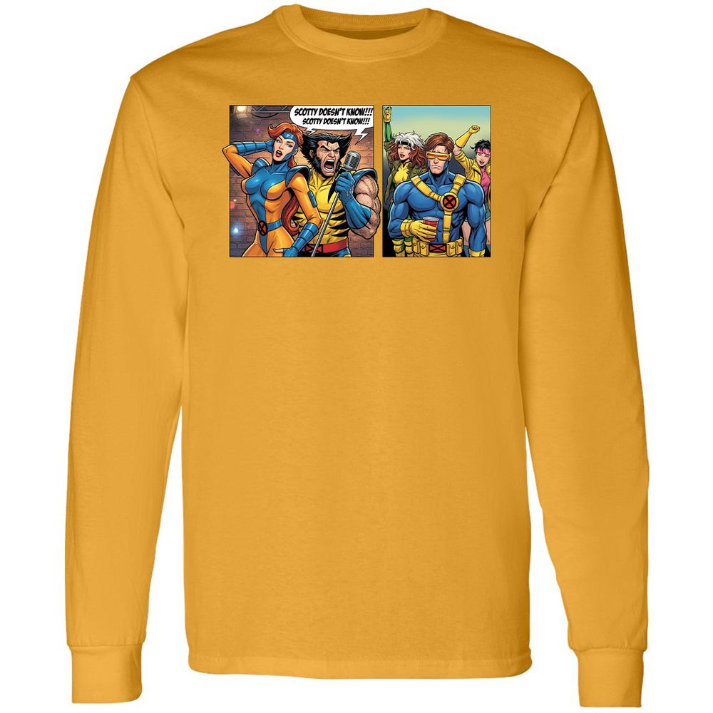 Long Sleeve T-Shirt - 9T4ANNYE - Gold - 9