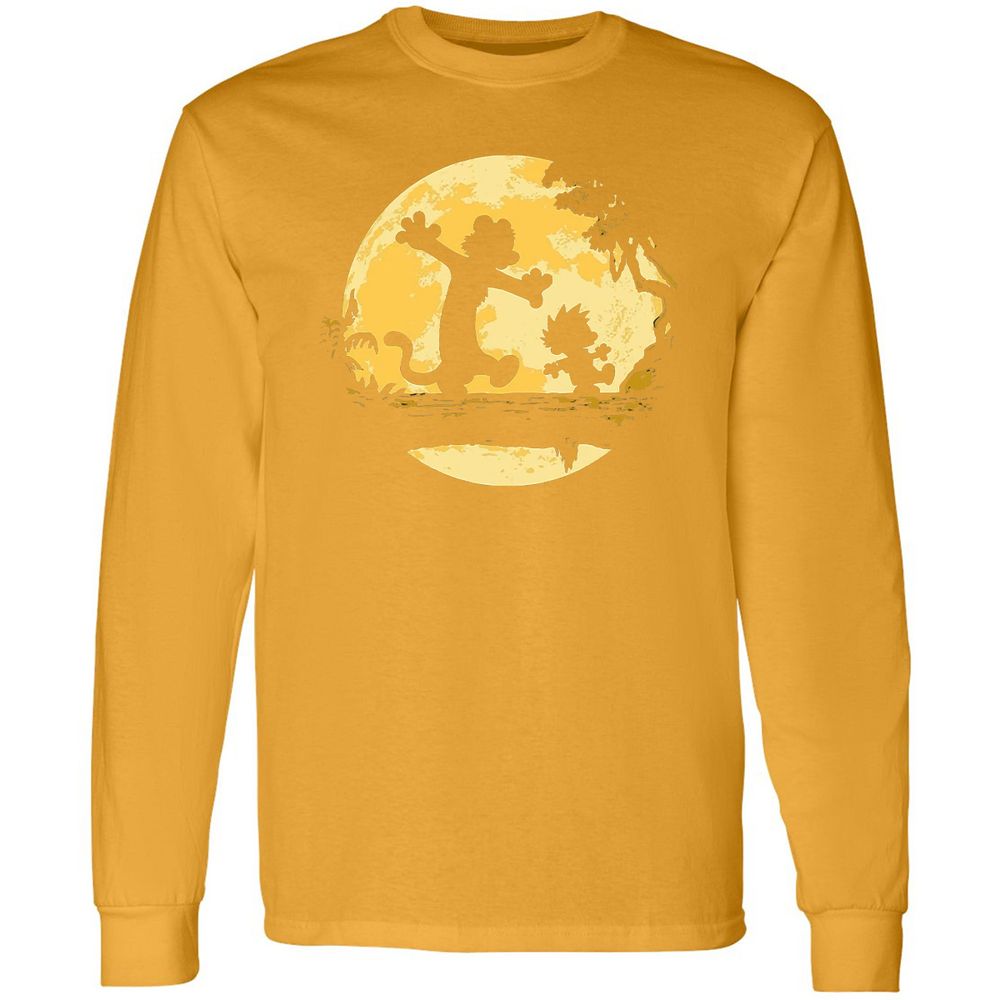Long Sleeve T-Shirt - Z28PFUK9 - Gold - 9