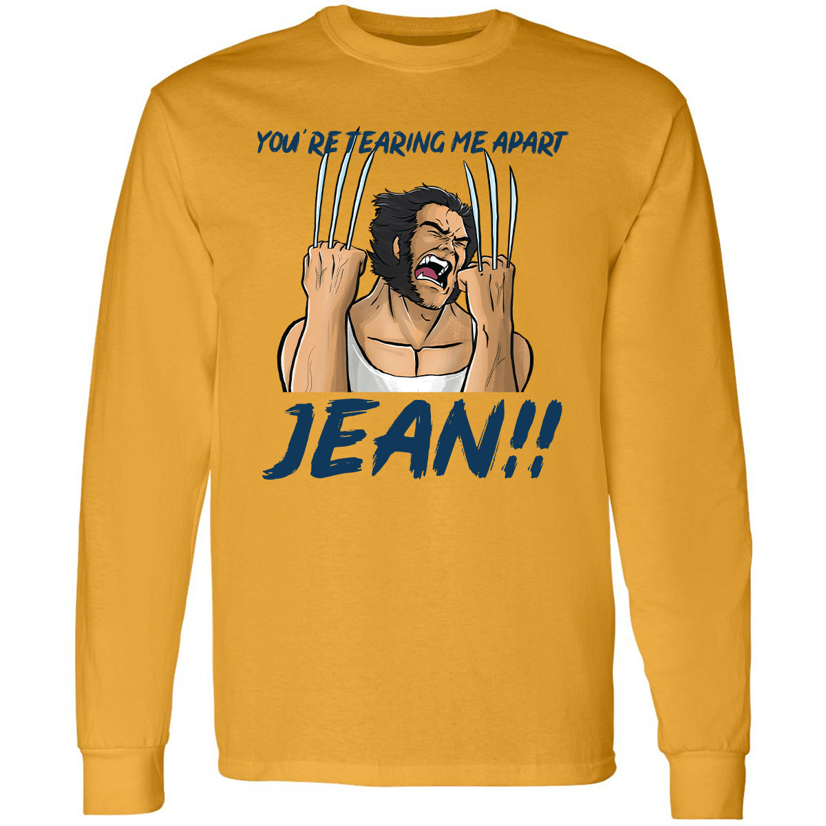 Long Sleeve T-Shirt - MC5AGTDE - Gold - 9