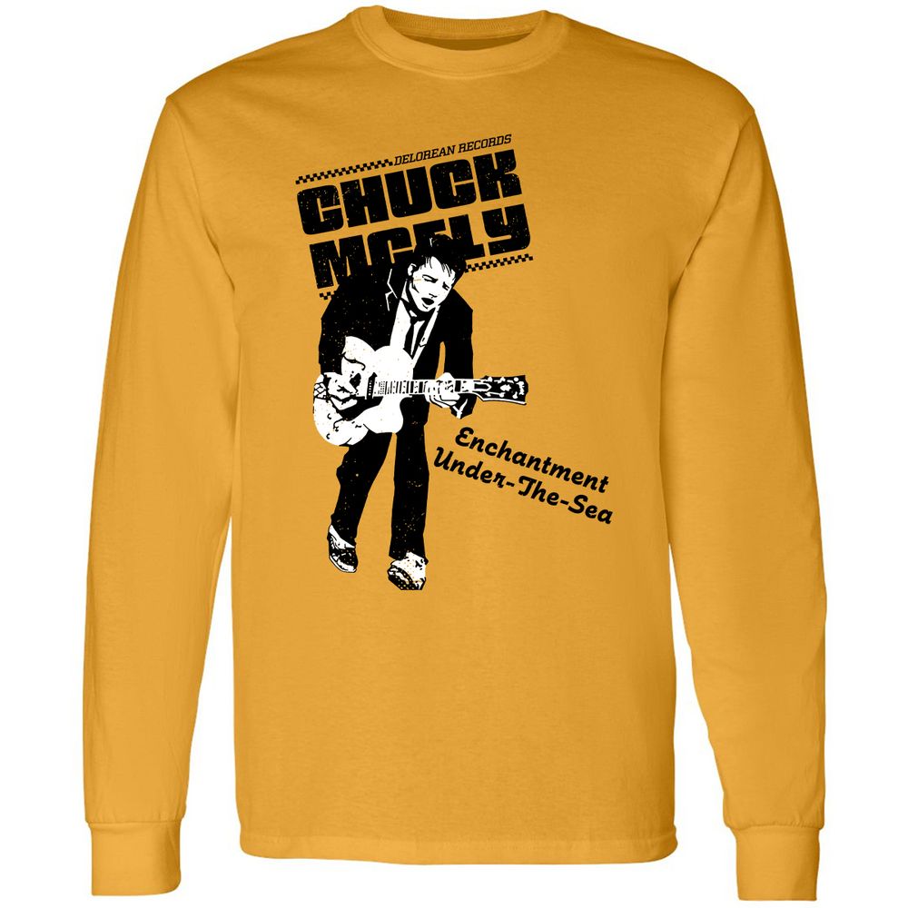 Long Sleeve T-Shirt - W6XM8RGZ - Gold - 9