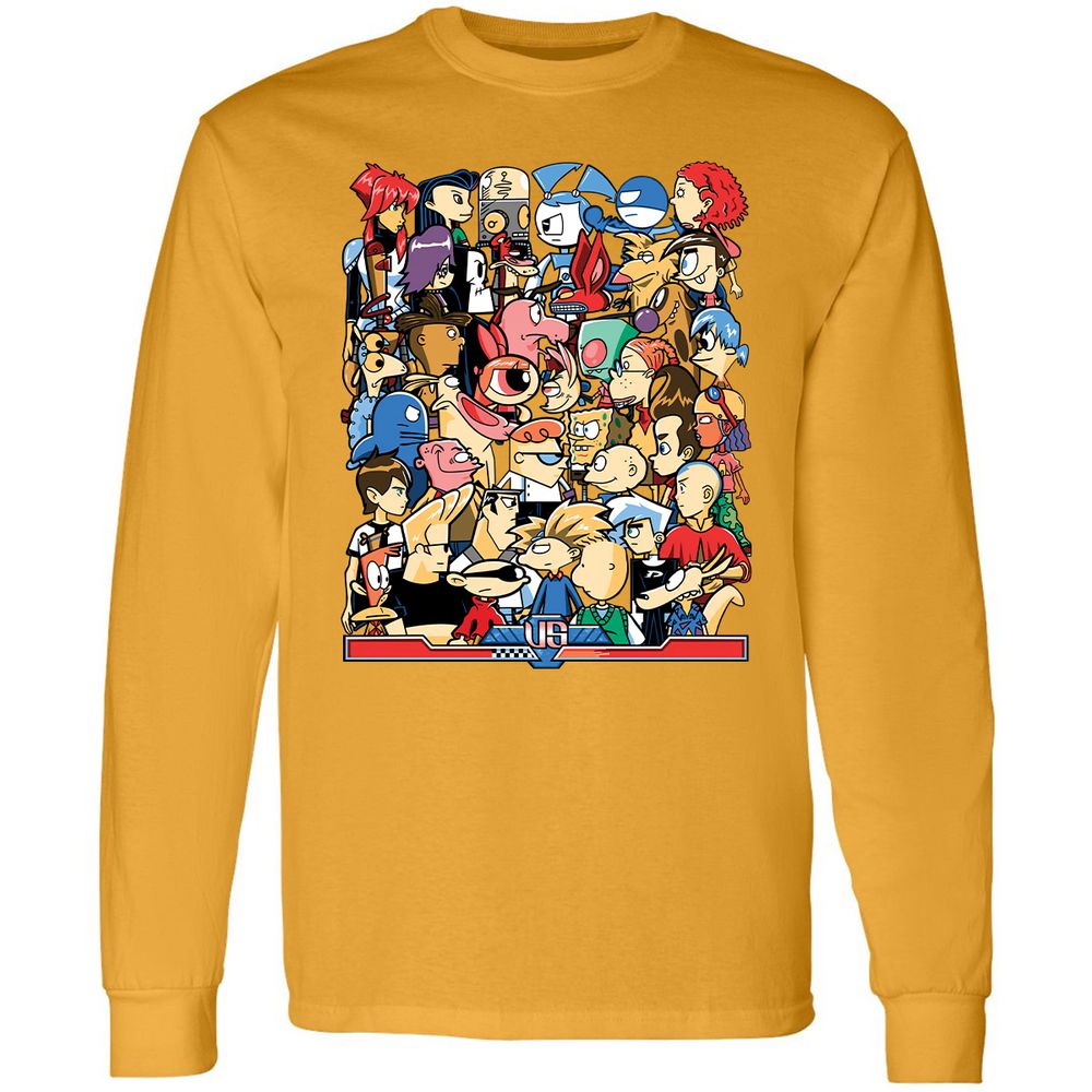 Long Sleeve T-Shirt - 6WDC14VG - Gold - 9