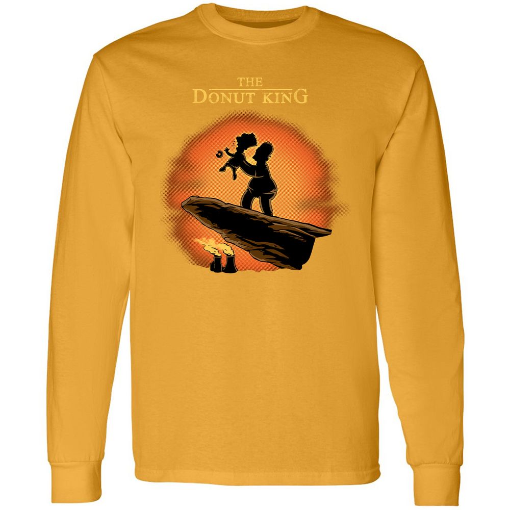 Long Sleeve T-Shirt - 1VLDTJDC - Gold - 9