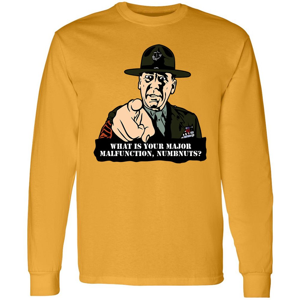 Long Sleeve T-Shirt - M9915R46 - Gold - 9