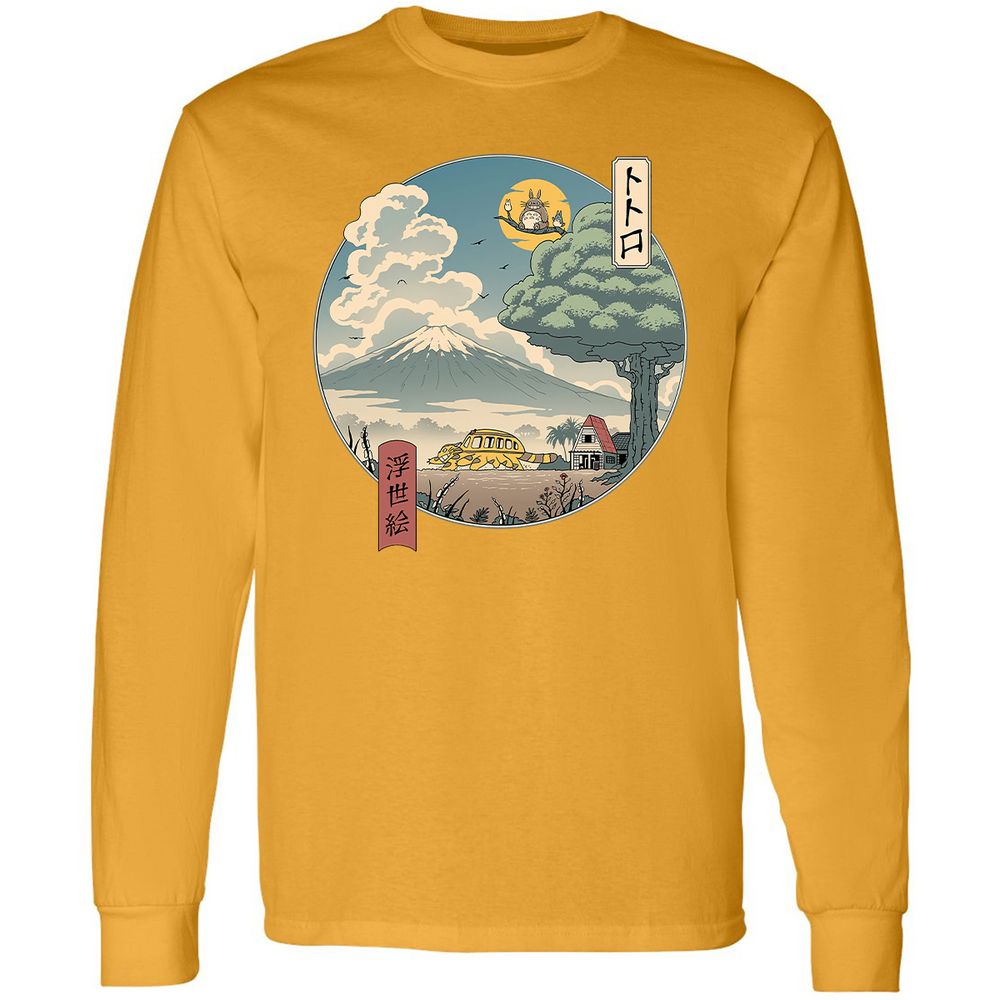 Long Sleeve T-Shirt - 5KUF9F3R - Gold - 9