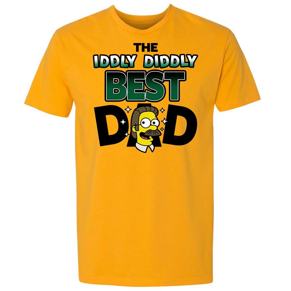 The Iddly diddly best dad - Gold - 9