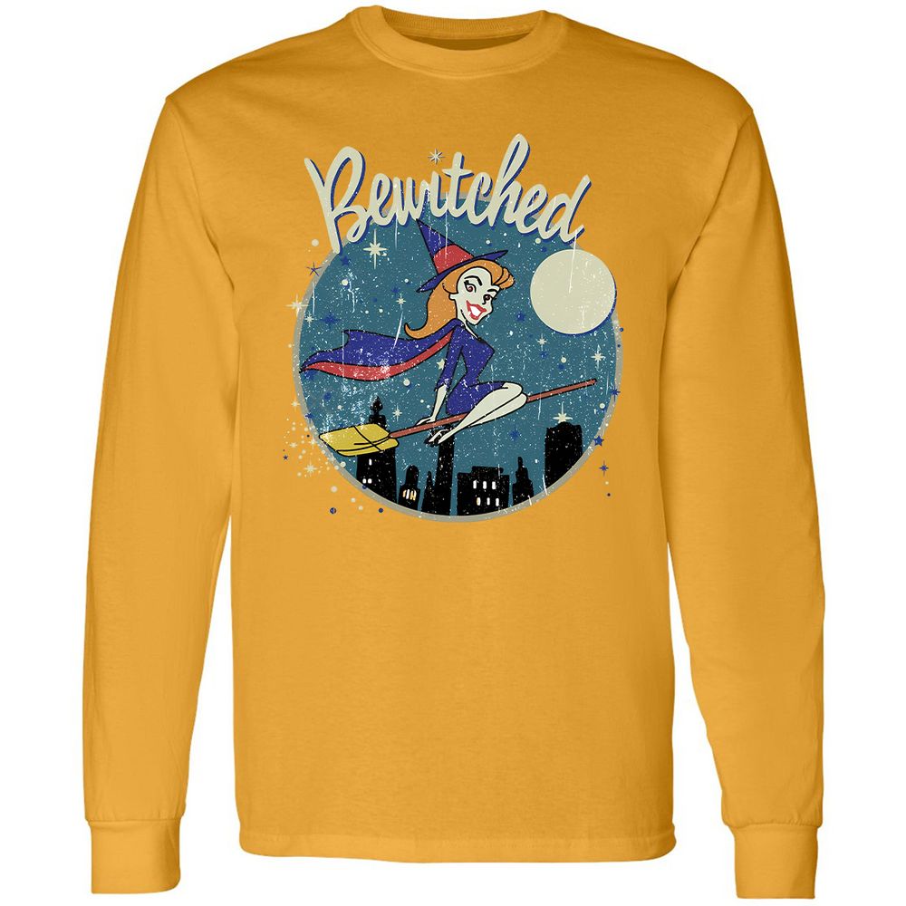 Long Sleeve T-Shirt - A9F4D1M8 - Gold - 9