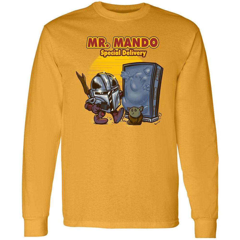 Long Sleeve T-Shirt - ZZYXTF61 - Gold - 9